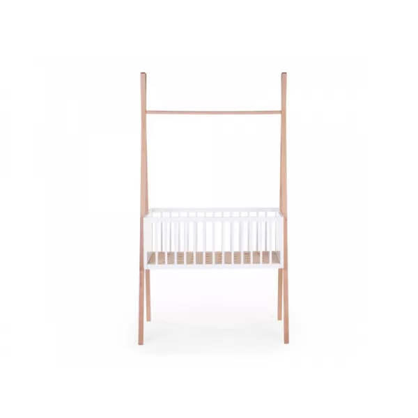 Childhome Postýlka Tipi dřevěná + stojan na oblečení