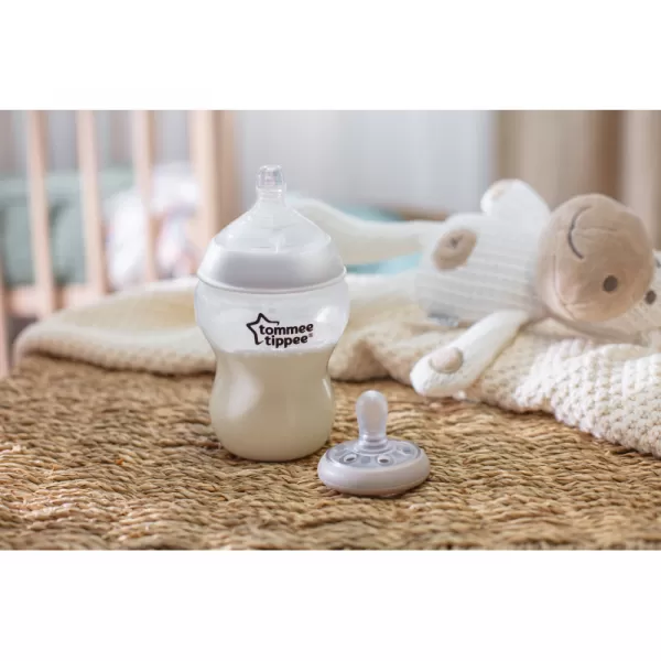 Tommee Tippee Šidítko C2N silikon Natural Chestnut 2ks 0-6m