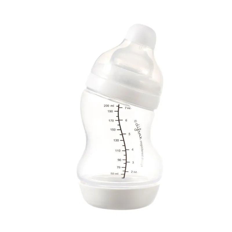 Difrax Kojenecká S-lahvička, široká, Antikolik, 200 ml