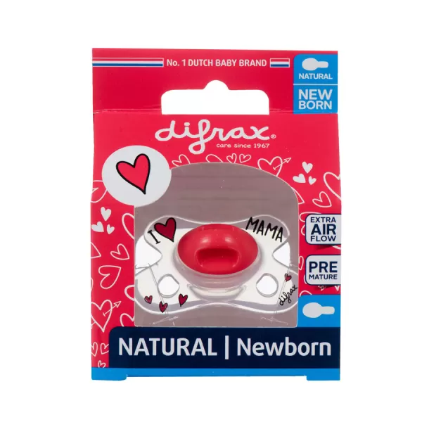 Difrax Dudlík Natural novorozenecký