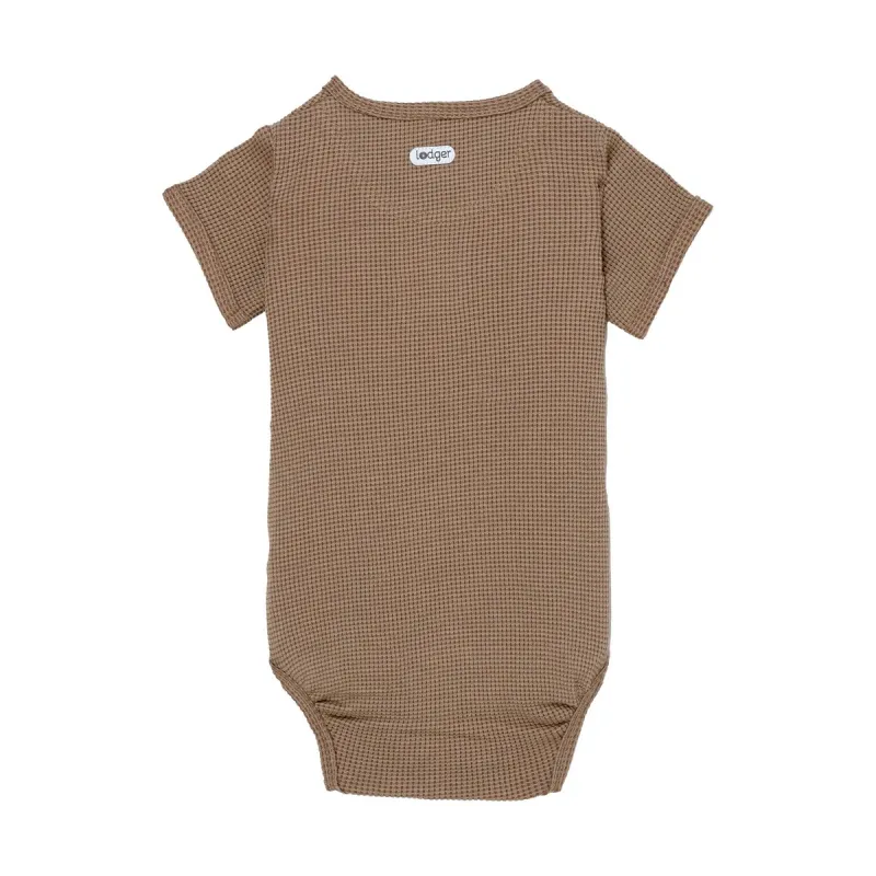 LODGER Romper Short Sleeves Ciumbelle Beige vel. 80