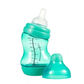 Difrax Kojenecká S-lahvička, široká, Antikolik, 200 ml