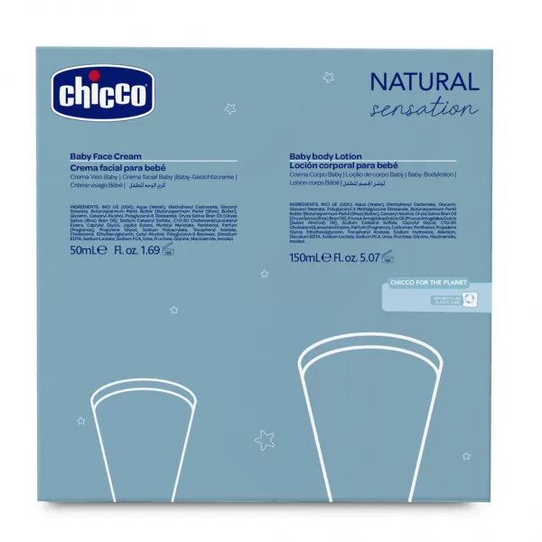 CHICCO Set dárkový kosmetický Natural Sensation - Sweet Time