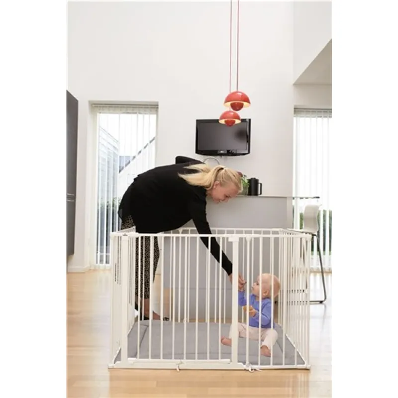 Baby Dan dětská ohrádka Supreme OLAF Rectangle s matrací