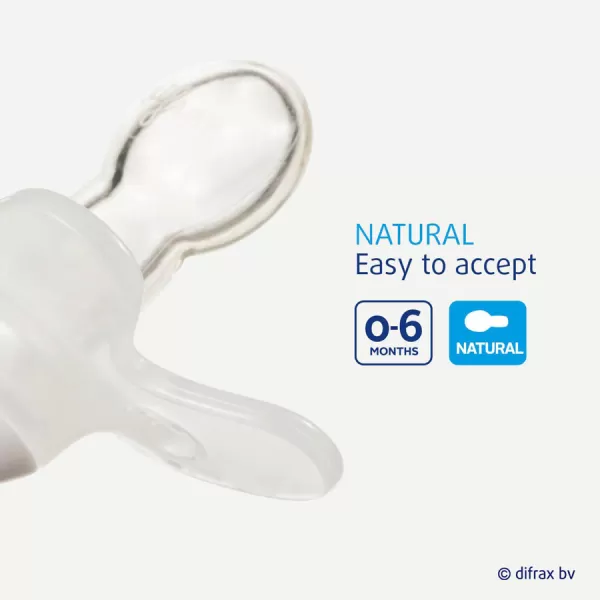 Difrax Dudlík Natural 0+