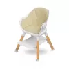 Caretero Jídelní židlička Bravo beige
