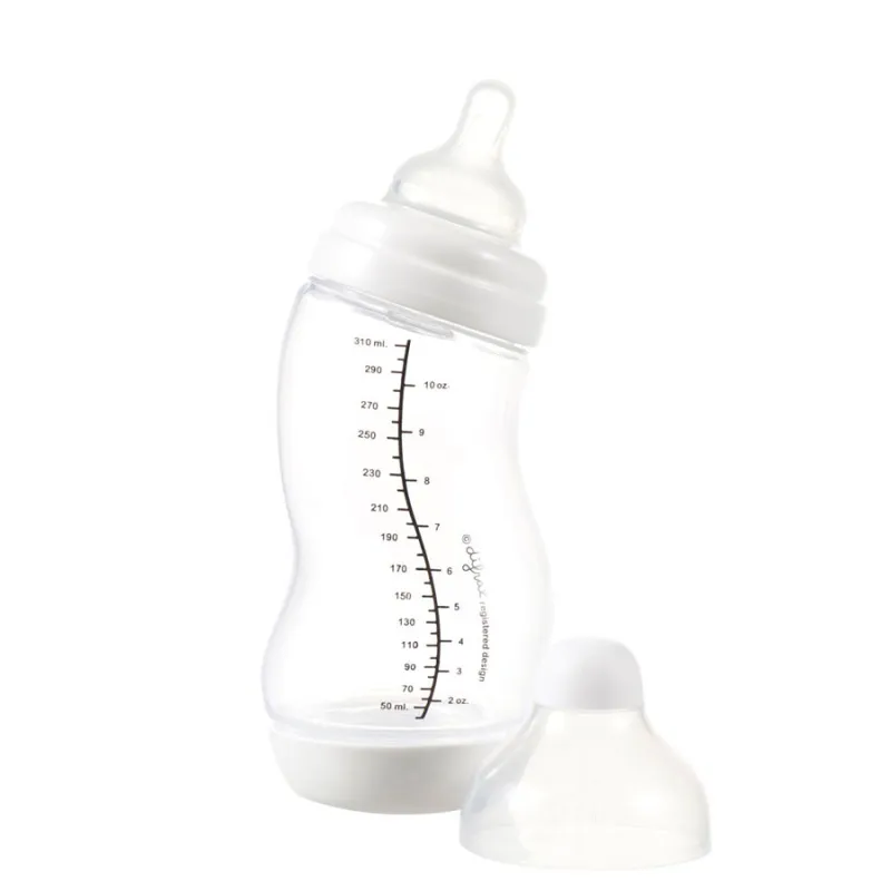 Difrax Kojenecká S-lahvička, široká, Antikoliková, 310 ml