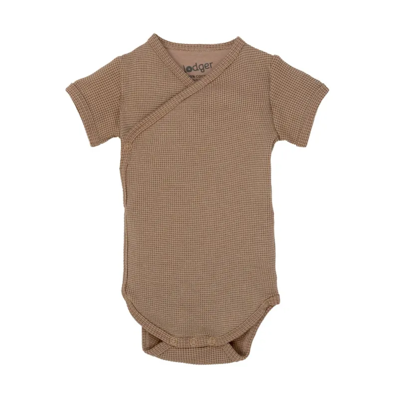 LODGER Romper Short Sleeves Ciumbelle Beige vel. 80
