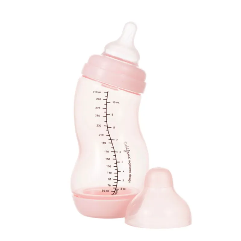Difrax Kojenecká S-lahvička, široká, Antikoliková, 310 ml
