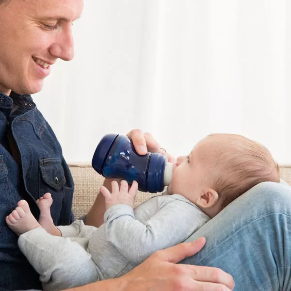 Difrax Kojenecká S-lahvička, široká, Antikolik, 200 ml