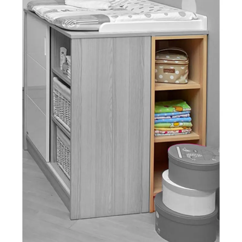 Faktum Policový regál Silk Grey