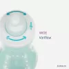 Difrax Savička s kroužkem k široké lahvičce 1-2-3 Variflow