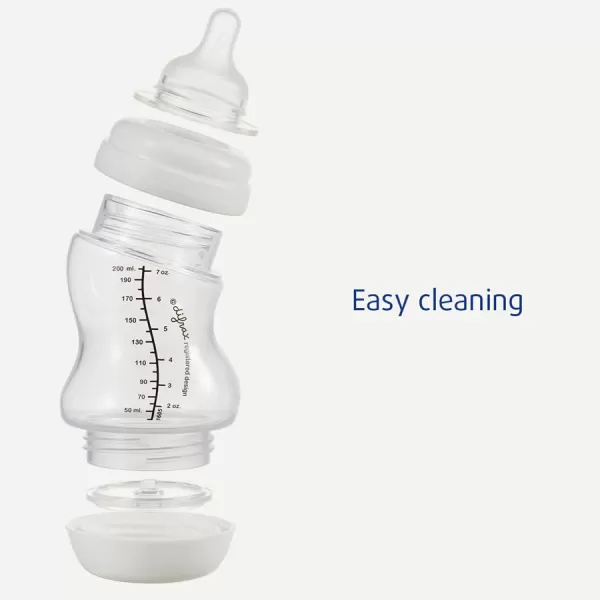 Difrax Kojenecká S-lahvička, široká, Antikolik, 200 ml