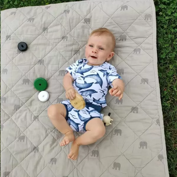 Nicol Kojenecké bavlněné kraťasy-bloomers Dolphin