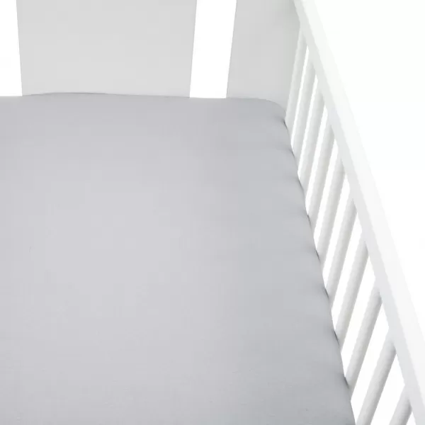 New Baby Jersey prostěradlo do postýlky 120x60 šedé