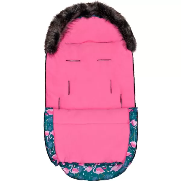 Belisima Luxusní fusak prošívaný světle šedý