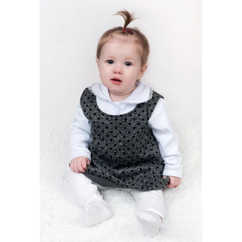 New Baby Kojenecká zimní tunika Princess