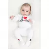 New Baby Body s potiskem I Love Mum and Dad - dárkové balení