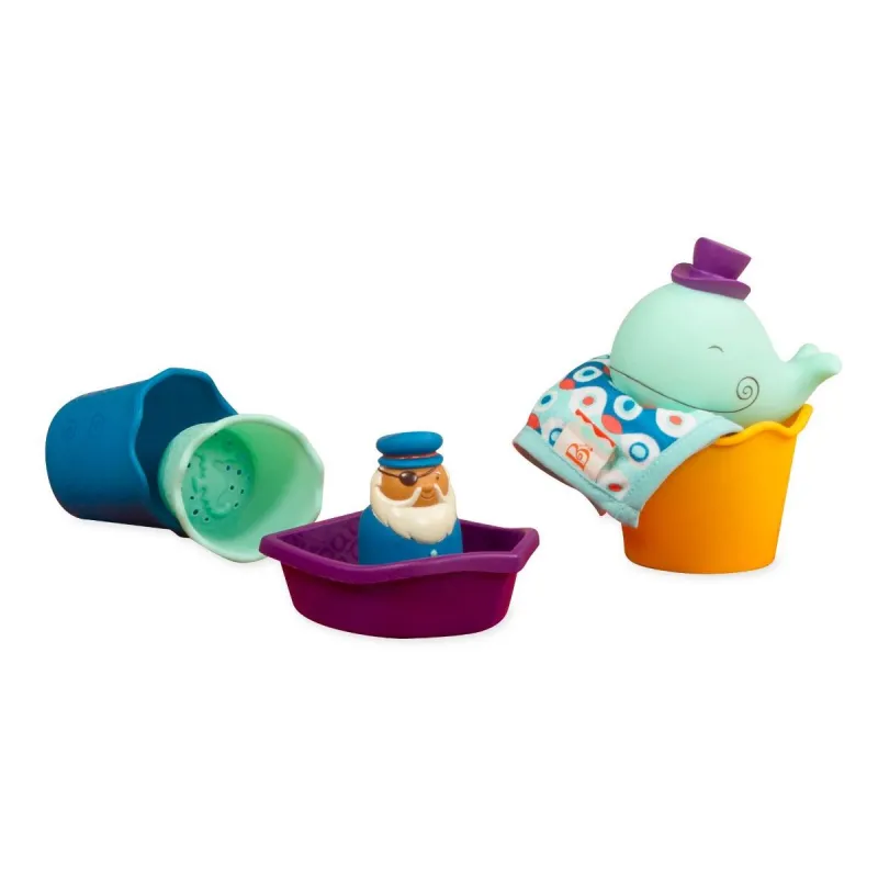 B.toys Sada hraček do koupele Wee B. Splashy