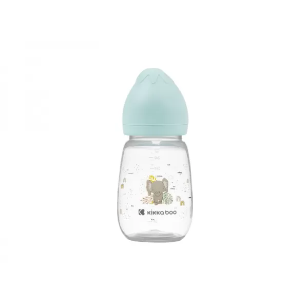 KikkaBoo Kojenecká láhev 260ml 3m+ Savanna