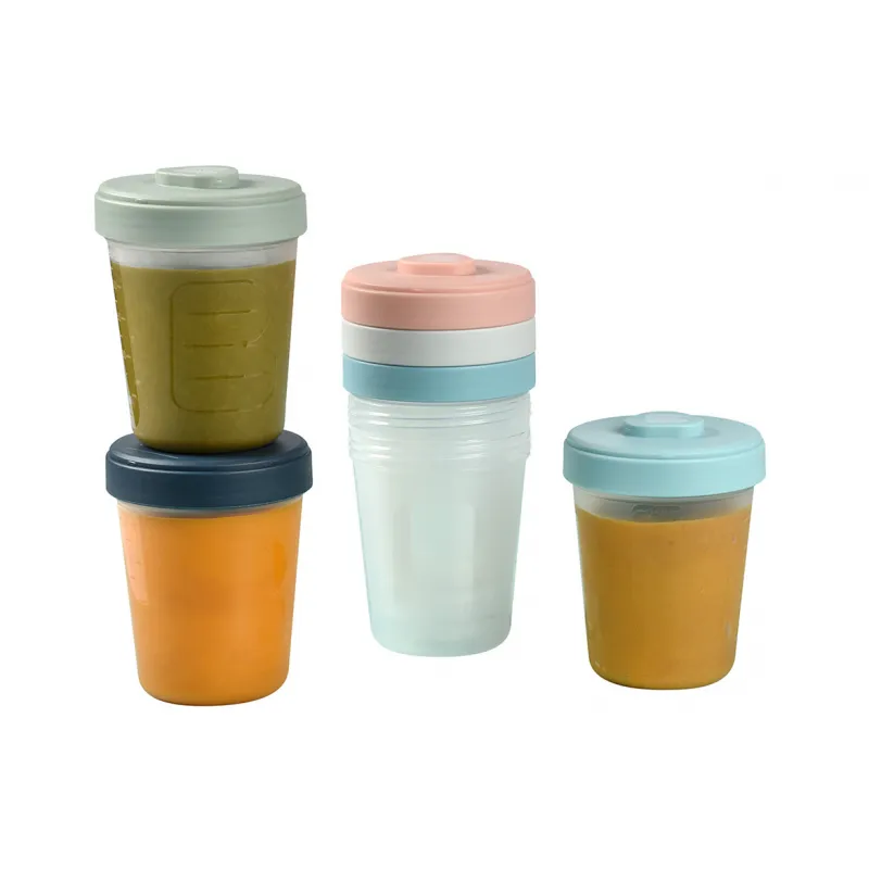 Beaba Sada kelímků na jídlo 6x 250ml