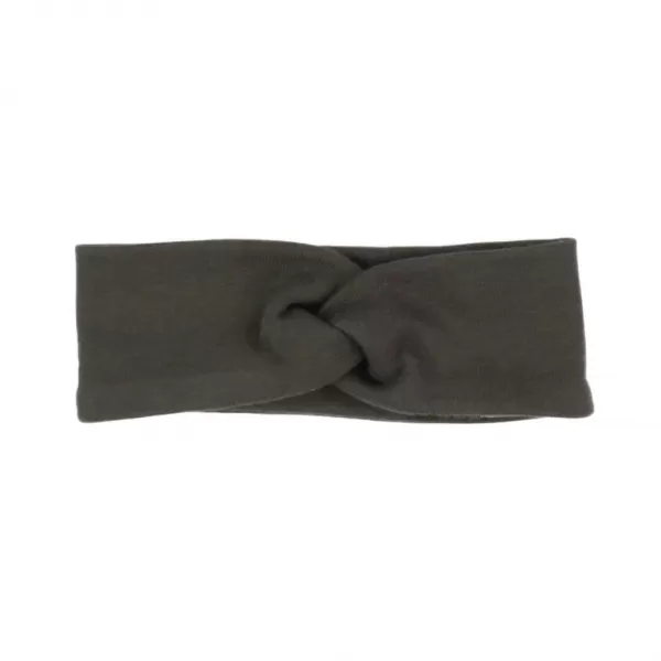 Nicol Kojenecká bavlněná čelenka Mia tmavě