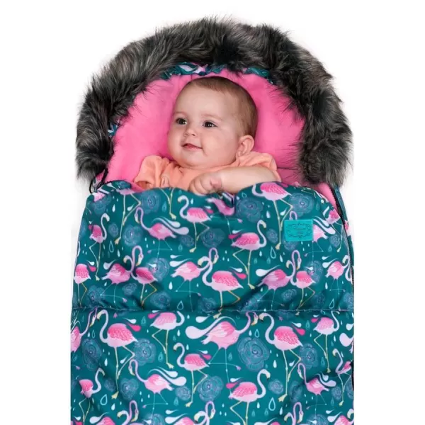 Belisima Luxusní fusak prošívaný světle šedý