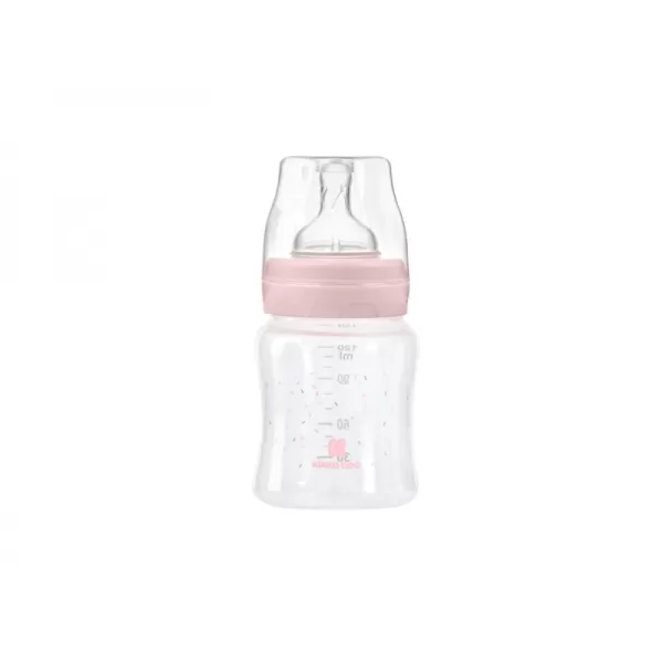 KikkaBoo Kojenecká láhev 120ml 0m+ Hippo Dreams