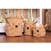 Childhome Koše na hračky Teddy Beige 3 ks