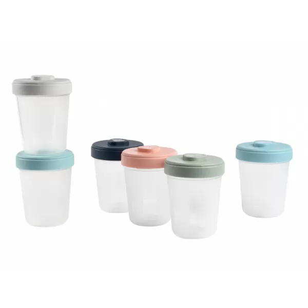 Beaba Sada kelímků na jídlo 6x 250ml