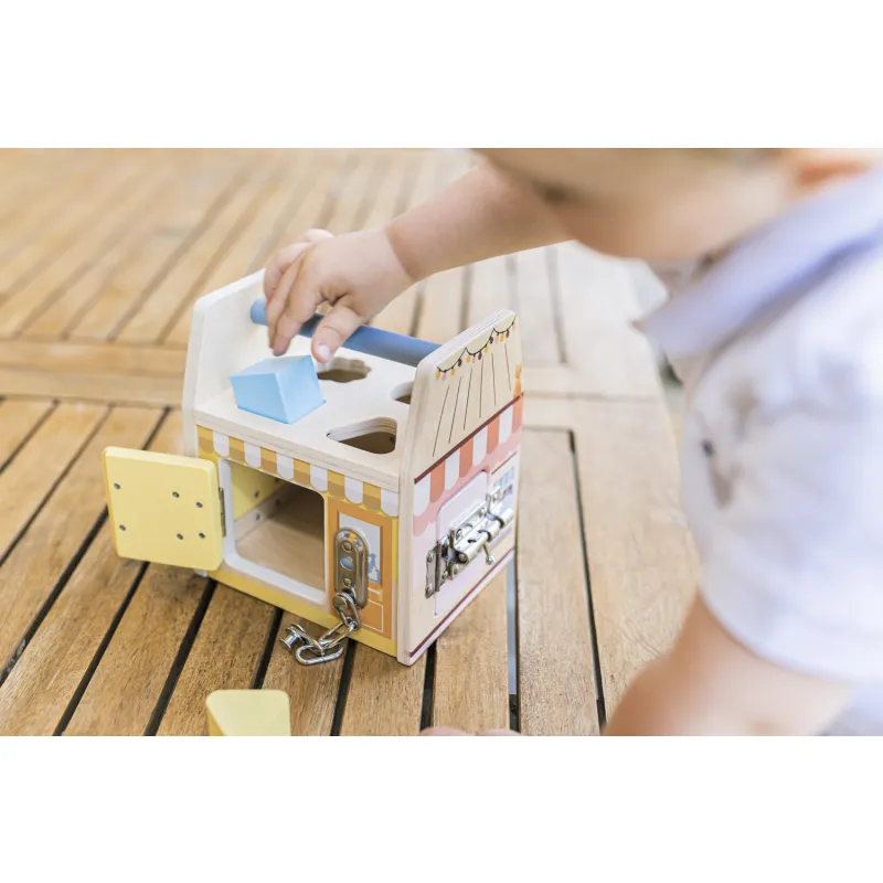 Zopa Dřevěná montessori kostka