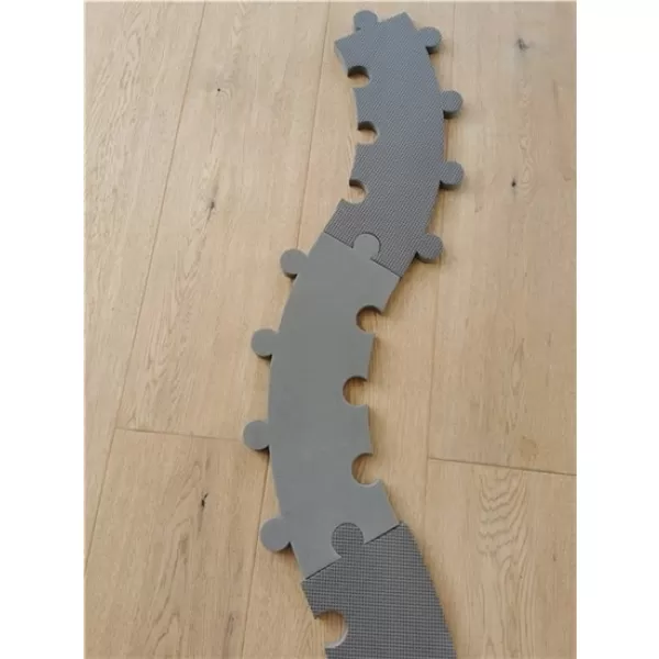 Baby Dan kulatá hrací podložka puzzle/dráha 110 cm