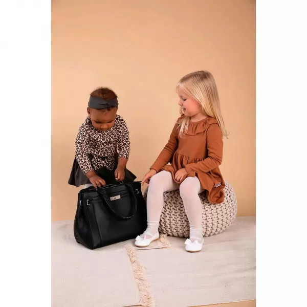 Nicol Kojenecká bavlněná čelenka Mia tmavě