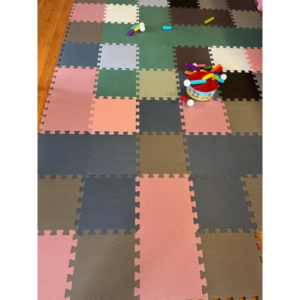 Baby Dan hrací podložka puzzle 90x90 cm