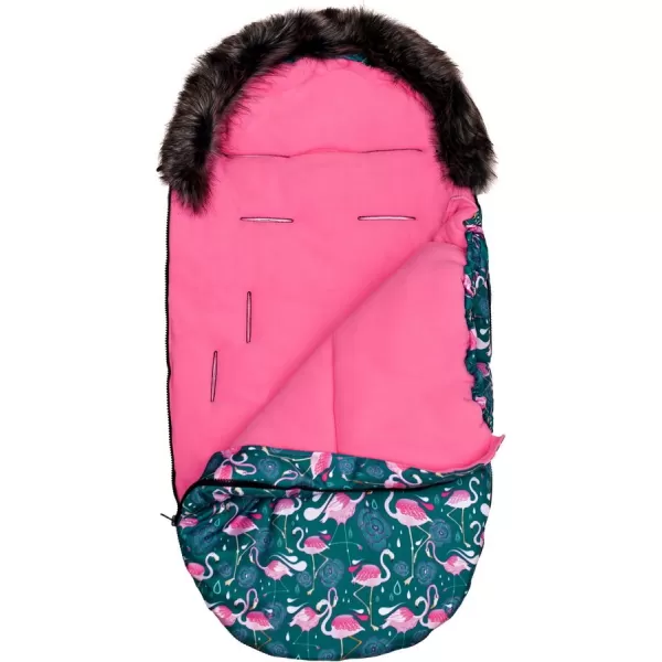 Belisima Luxusní fusak prošívaný světle šedý