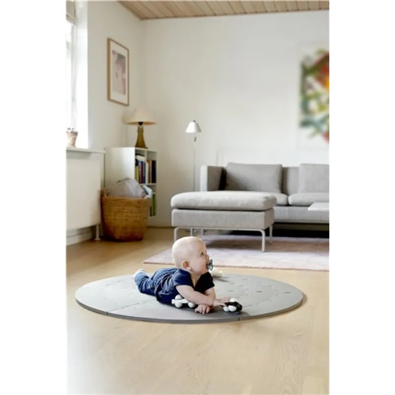 Baby Dan kulatá hrací podložka puzzle/dráha 110 cm