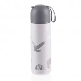 Zopa Termoska na tekutiny se silikonovým držákem 400 ml