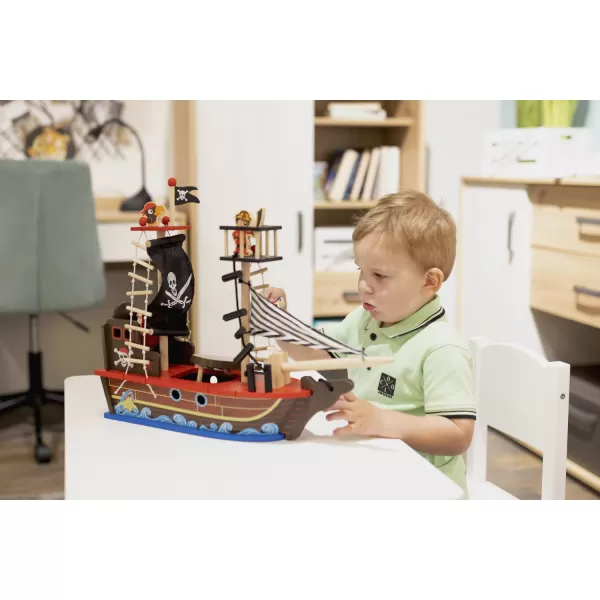 Zopa Dřevěná pirátská loď