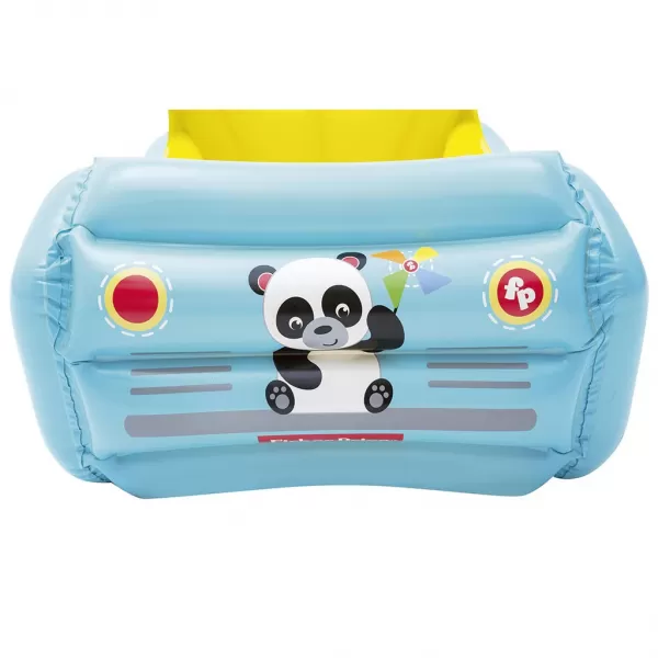 Fisher Price Dětské nafukovací autíčko Fisher-Price s míčky 119x79x51 cm