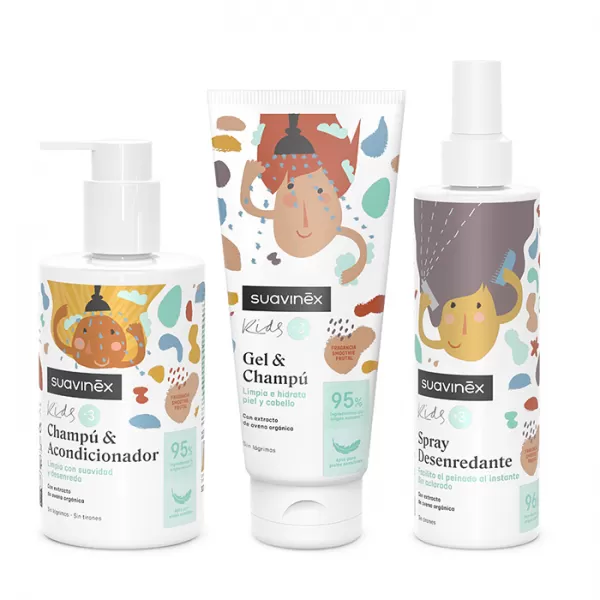 SUAVINEX Dětský gel - šampon KIDS 200 ml