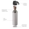 Zopa Termoska na tekutiny se silikonovým držákem 400 ml