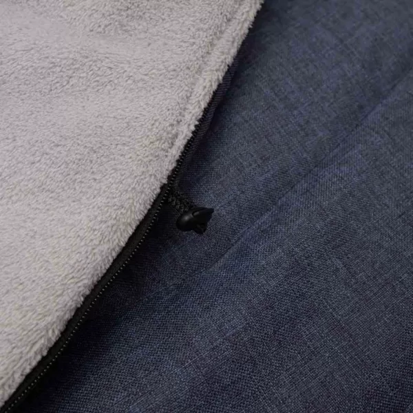 New Baby Dětský fusák s kožíškem tmavě modrý