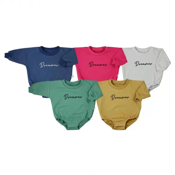 Koala Kojenecké teplákové body baggy Dreamer tmavě