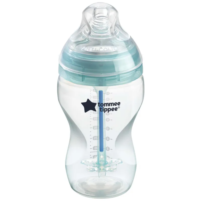 Tommee Tippee Kojenecká lahev advanced ANTI-COLIC, střední  průtok, 0+, 340 ml, 1ks