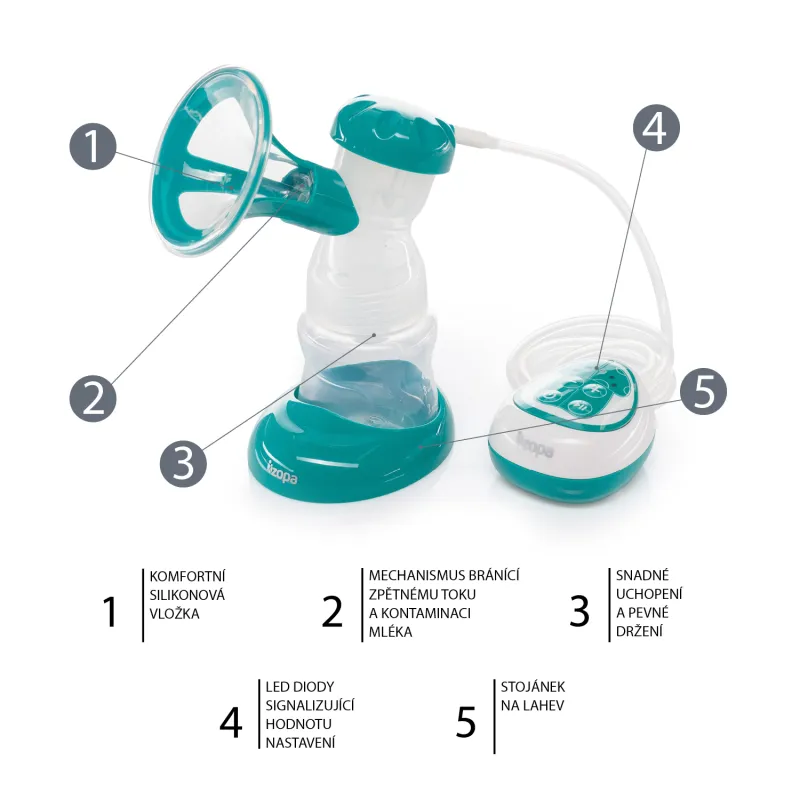 Zopa Elektrická odsávačka mléka Comfy