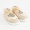 New Baby Kojenecké krajkové capáčky hnědá 0-3 m