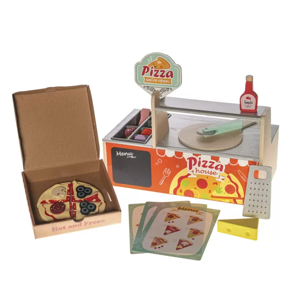 Zopa Dřevěný set Pizzerie