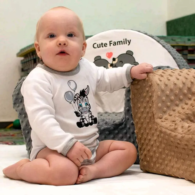 New Baby Kojenecká bavlněná čepička Zebra exclusive