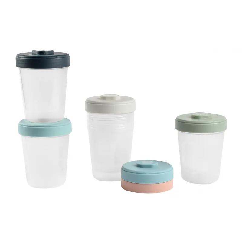 Beaba Sada kelímků na jídlo 6x 250ml
