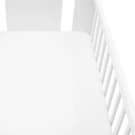 New Baby Jersey prostěradlo do postýlky 120x60 bílé